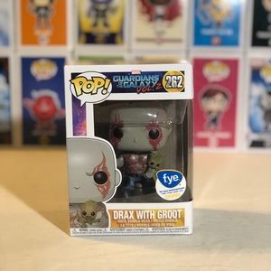 drax with groot pop